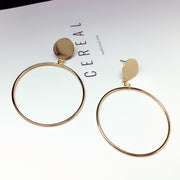 Simple hoop earrings fashion – Stylish Gifts — 7