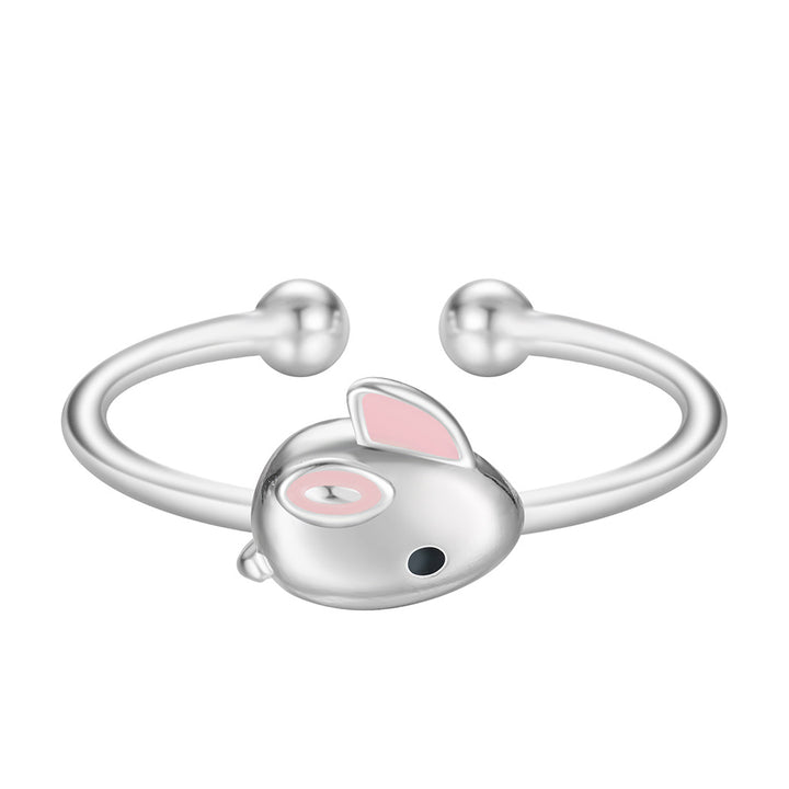 Rabbit Index Finger Tail Ring Fashion Cute Wenssen – Stylish Gifts — 1