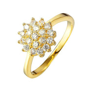Bright Amphibole Ring, Real Gold Plating Popular – Everyday Gifts — 1