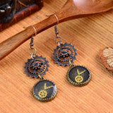 Creative Personality Gear Pendant Alloy Earrings – Jewelry Gift Ideas — 5
