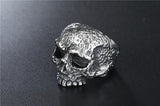 Skull men's titanium steel ring – Gifts for Him — 4