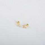 Mini Silver Cross Stud Earrings – Unique Gift Ideas — 5