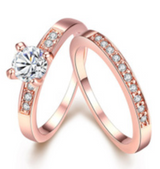 Rose gold ring with diamonds – Meaningful Gifts — 2