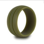 Wide double slot silicone ring – Small Gift Ideas — 5