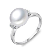 Natural freshwater pearl ring personality opening – Unique Gift Ideas — 3