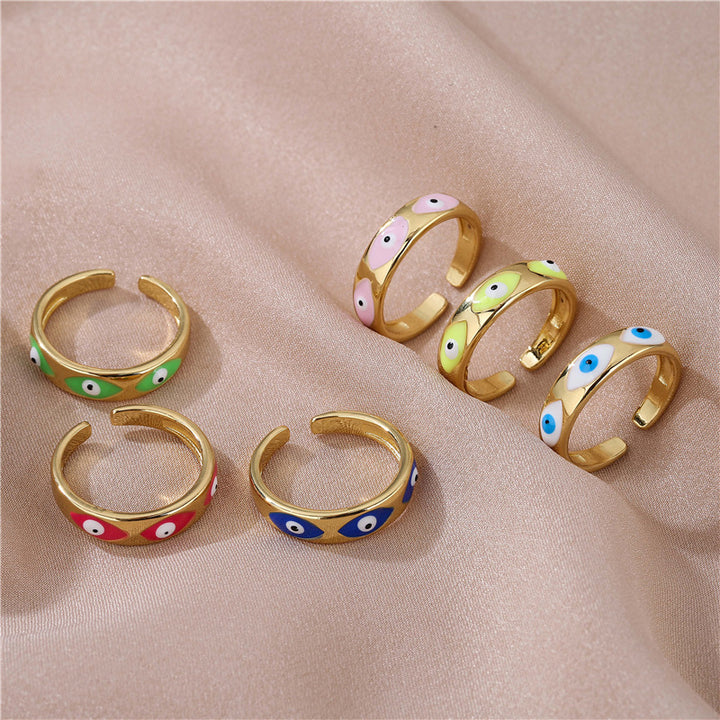 Colorful Drip Jewelry Accessories Ring – Stylish Gifts — 1