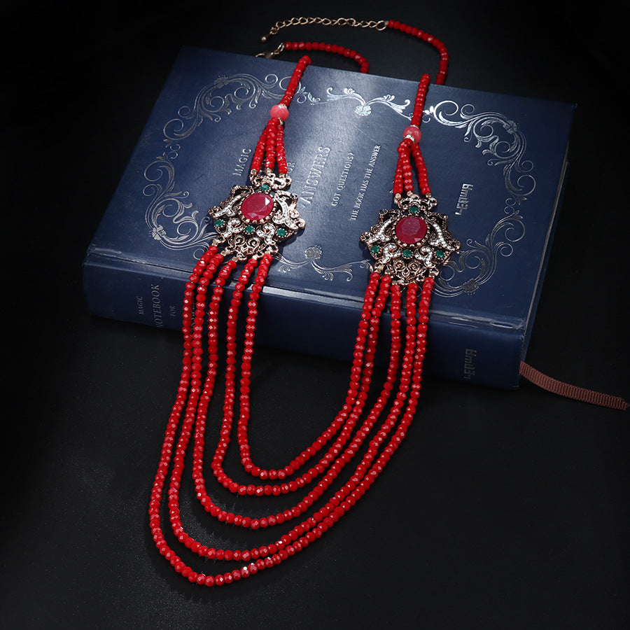 Bohemian Tassel Ethnic Style Crystal Bead – Jewelry Gift Ideas — 1