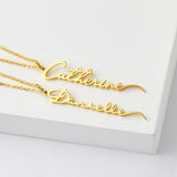 Personalized Signature Name Necklace Stainless – Jewelry Gift Ideas — 5