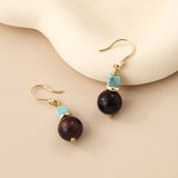Retro Handmade Ball Bead Earrings Female Niche – Gifts for Her — 3