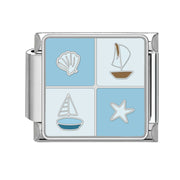 Handmade Marine Series DIY Stitching Bracelet – Jewelry Gift Ideas — 9