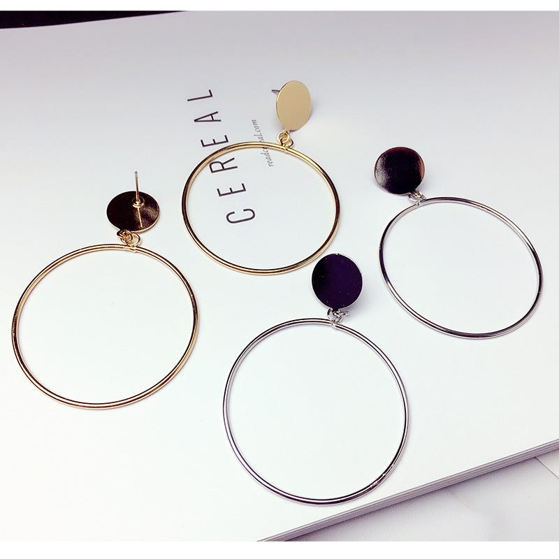 Simple hoop earrings fashion – Stylish Gifts — 1