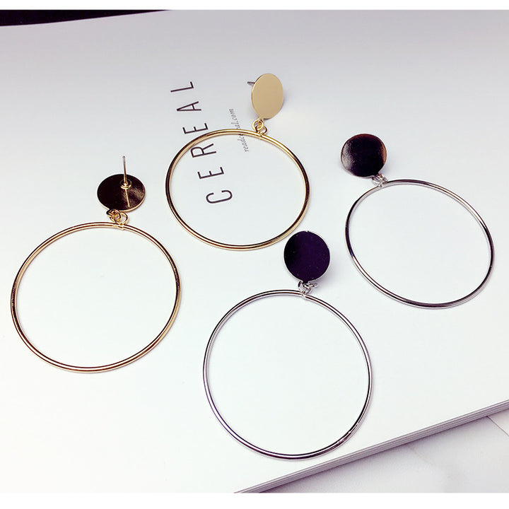 Simple hoop earrings fashion – Stylish Gifts — 1