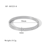 Design 18K Stainless Steel Zircon Bracelet – Jewelry Gift Ideas — 6