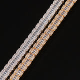 Ladder zircon hip hop bracelet – Jewelry Gift Ideas — 2