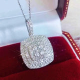 Wedding Bridal Jewelry Sparkling Diamond Square – Jewelry Gift Ideas — 2