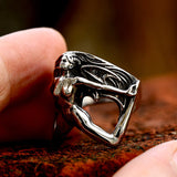 Gothic Style Stainless Steel Devil Ring – Stylish Gifts — 5