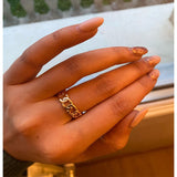 Retro Personality Geometric Cold Wind Ring – Thoughtful Gifts — 4
