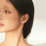 Fashionable Simple Cute White Rabbit Earrings – Gifts for Pet Lovers — 4
