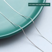 Female Titanium Steel Plated 18K Clavicle Chain – Jewelry Gift Ideas — 13