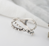 Korean cross vintage ring – Holiday Gift Ideas — 4