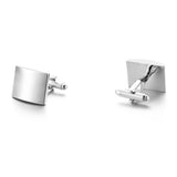 High Quality Plain Glossy Cufflinks French – Stylish Gifts — 6