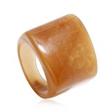 Vintage Resin Special-interest Design Acrylic Ring – Small Gift Ideas — 2