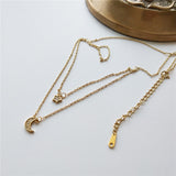 Double Star Moon 925 Silver Necklace – Jewelry Gift Ideas — 2