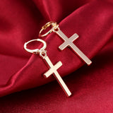 Glossy Cross Earrings – Surprise Gifts — 4