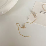 Style Zircon Tassel Earrings Personality Cold Wind Ear – Stylish Gifts — 3