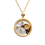 S925 Silver Twelve Constellation Pendant Necklace – Jewelry Gift Ideas — 20