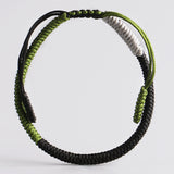 Army Green Navy Blue Mixed Color Braided Bracelet – Jewelry Gift Ideas — 5