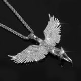 Flying Wing Fairy Hip Hop Goddess Necklace – Jewelry Gift Ideas — 7