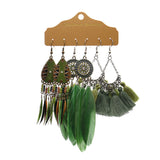Simple Small Clear Alloy Earrings Retro Set – Thoughtful Gifts — 5