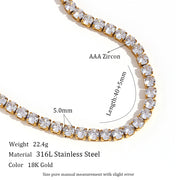 Stainless Steel Fashion Simple Bracelet Necklace – Jewelry Gift Ideas — 2