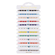 Women's Crystal Rice Beaded Braided Bracelet – Jewelry Gift Ideas — 3