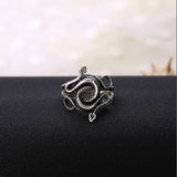 Men's Personalized Jewelry Thai Silver Snake Ring – Jewelry Gift Ideas — 3