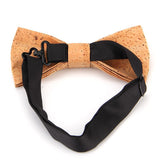 Men's casual party cork bow tie – Gifts for Him — 4