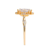 INS Wind Zircon Ring S925 Silver Plated 14K Gold – Stylish Gifts — 2