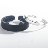 Black Cat White Cat Sterling Silver Couple Ring – Cat Lover Gifts — 6