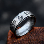 Korean Simple Vintage Stainless Steel Ring – Unique Gift Ideas — 3