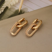 Fashion Personality Copper Gold Plated Zircon – Stylish Gifts — 12