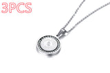 Stainless Steel Rhinestone Prayer English – Jewelry Gift Ideas — 11