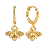 Retro Bee Earrings Women's Trendy Animal Earrings – Gifts for Her — 9
