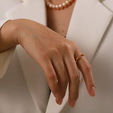 French Simplicity Women's Elegant Ring – Gifts for Her — 15