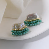Natural Freshwater Niche Pearl Ear Studs Earrings – Useful Gifts — 6
