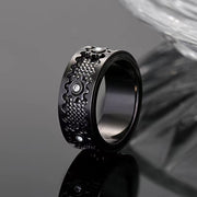 Fashion Eyelet Star Wheel Spinning Ring – Stylish Gifts — 11
