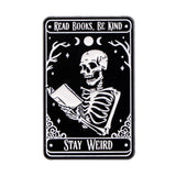 Skull Nerd Brooch Cartoon Badge Creative – Jewelry Gift Ideas — 8