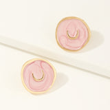Fashion Alloy Love Moon Lightning Earrings – Stylish Gifts — 11
