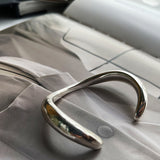 Niche Design Versatile Solid Curved Bracelet – Jewelry Gift Ideas — 3