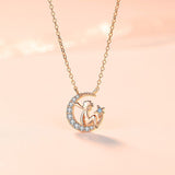 Little Prince Moon Pendant Necklace Clavicle – Jewelry Gift Ideas — 2